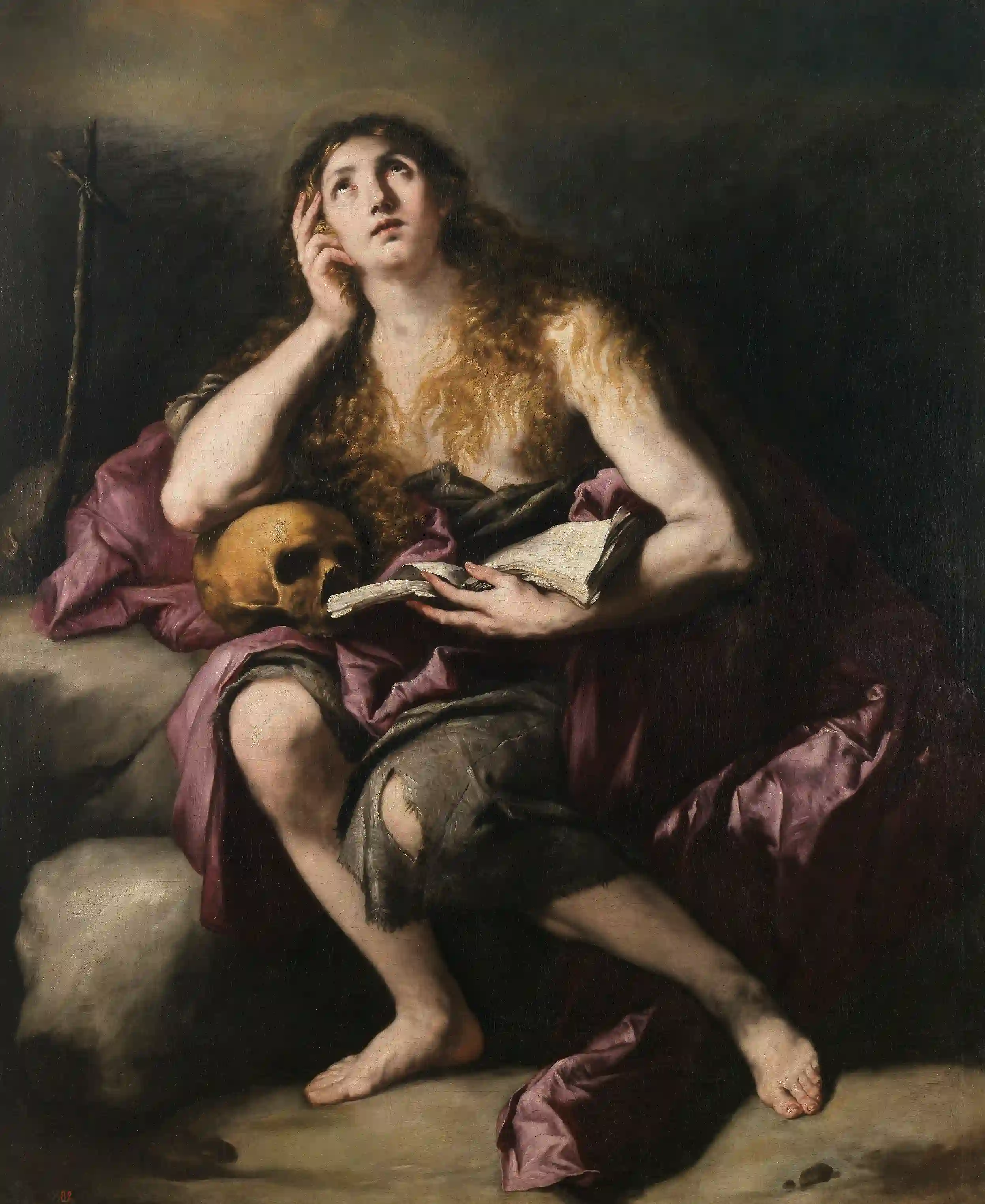 Luca Giordano, La Magdalena penitente, c. 1660